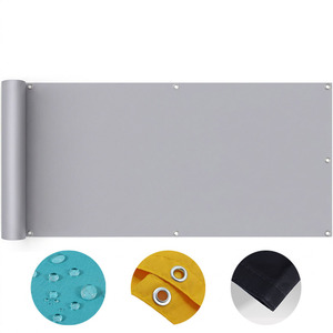DaringFish Toldo Oxford Personalizado Impermeable con Ojales 1x3m |   Lona de 200g/m² <span class=keywords><strong>para</strong></span> Terraza, Cubierta de Privacidad <span class=keywords><strong>para</strong></span> Balcón, Cubierta <span class=keywords><strong>para</strong></span> Piscina - Product Image 3