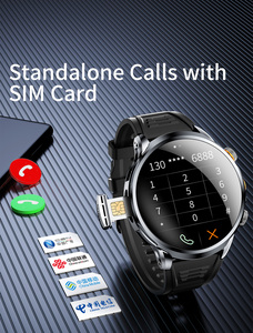 H18 Montre intelligente Android 4G pour homme avec écran de 1.85 pouces 1100mAh 3 Go + 32 Go Traqueur de sommeil et navigation GPS Support du logo personnalisable - Product Image 4