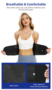 Cinturón <span class=keywords><strong>de</strong></span> Soporte Lumbar Ajustable, Soporte Ortopédico para la Espalda, para Hernia Discal, Ciática, <span class=keywords><strong>Dolor</strong></span> Lumbar, Logotipo Personalizado OEM - Product Image 5