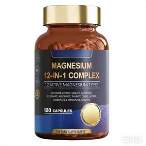 Suplemento para un Sueño Saludable OEM, Cápsulas de Glicinato de Magnesio Puro para Adultos, Apoyo Inmunológico - Product Image 1