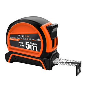 Cinta métrica Bte de 5m y 25mm con hoja de acero de alta precisión para construcción y uso doméstico - Product Image 1