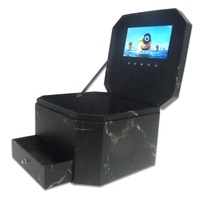 Écran LCD TFT 7 pouces 512 Mo Brochure écran d'affichage Lcd carte vidéo bijoux boîte-cadeau