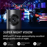 DDPAL Mini 4K Vehicle Dash Cam Étanche avec G-Sensor Park Mode HD 1080P Version Nuit Enregistreur de Conduite DVR App Control