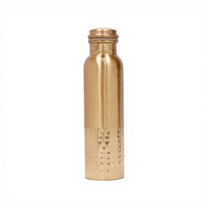 ขวดน้ําทองแดงตอกทองเหลืองขัดเงาคุณภาพระดับพรีเมียม - Product Image 2