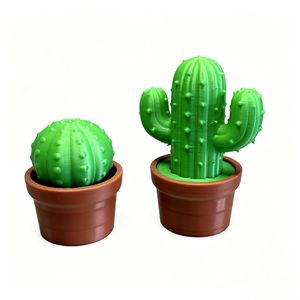 Jouet décoratif en forme de cactus anti-stress pour la décoration de bureau - Product Image 5