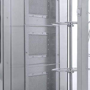 Horno eléctrico de pollo giratorio Vertical, con 2 puertas, 24 cestas colgantes - Product Image 2