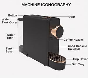 Macchina da Caffè per Capsule NES Mini Macchina per Espresso <span class=keywords><strong>Italiano</strong></span> Facile da Usare per Bar e Ristoranti - Product Image 5