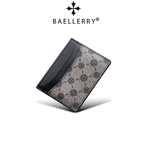 <span class=keywords><strong>Portafoglio</strong></span> Minimalista di Lusso Baellerry per <span class=keywords><strong>Uomo</strong></span>, Nuovo Design con Tasca Frontale, Clip per Carte in Materiale PU, Universale per Giovani e Donne - Product Image 3