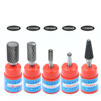 Fraise rotative en carbure monobloc à double coupe 6mm Outil d'ébavurage Fresa Rotativa