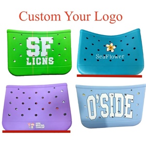 Borsa a Spalla Grande Personalizzabile con Logo, Impermeabile in EVA, Stile Western Casual, per Spiaggia, Viaggi, Shopping Estivo, per Ragazze e Donne - Product Image 2