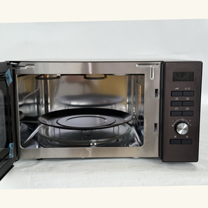 Four à <span class=keywords><strong>micro</strong></span>-<span class=keywords><strong>ondes</strong></span> à convection avec écran LED 30L (1,2 pi³) pour usage domestique, 220V, électrique, à poser sur comptoir, avec verrouillage enfant, en acier inoxydable - Product Image 5