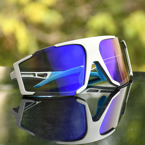 Lunettes de soleil polarisées pour le cyclisme, monture intégrale TR90, coupe-vent, lunettes de sport multifonctionnelles - Product Image 2