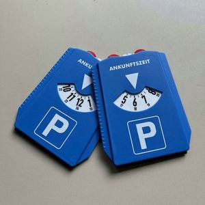 Temporizador de estacionamiento con moneda euro y raspador de hielo - Regalo promocional para propietarios de automóviles - Product Image 3