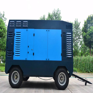 Compresor de aire diésel móvil, dispositivo de 800-1500cfm para taladro de pozo de agua - Product Image 6