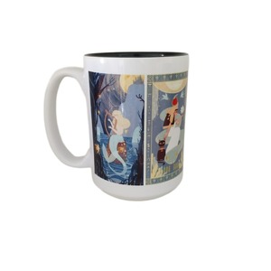 แก้วเซรามิก 15 ออนซ์ สีดำ มีหูจับ สีพื้น ของขวัญทางธุรกิจ แก้วเดี่ยว - Product Image 4