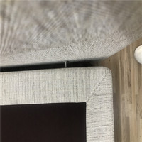 Base de lit divan en contreplaqué double épaisseur de qualité supérieure, prix d'usine, dernier design, pour hôtel