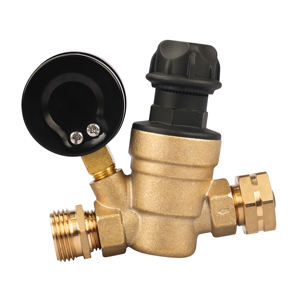 Régulateur <span class=keywords><strong>de</strong></span> <span class=keywords><strong>pression</strong></span> <span class=keywords><strong>d</strong></span>'<span class=keywords><strong>eau</strong></span> pour camping-car avec manomètre, régulateur <span class=keywords><strong>de</strong></span> <span class=keywords><strong>pression</strong></span> <span class=keywords><strong>d</strong></span>'<span class=keywords><strong>eau</strong></span> réglable en laiton sans plomb pour camping-car, caravane, remorque - Product Image 3