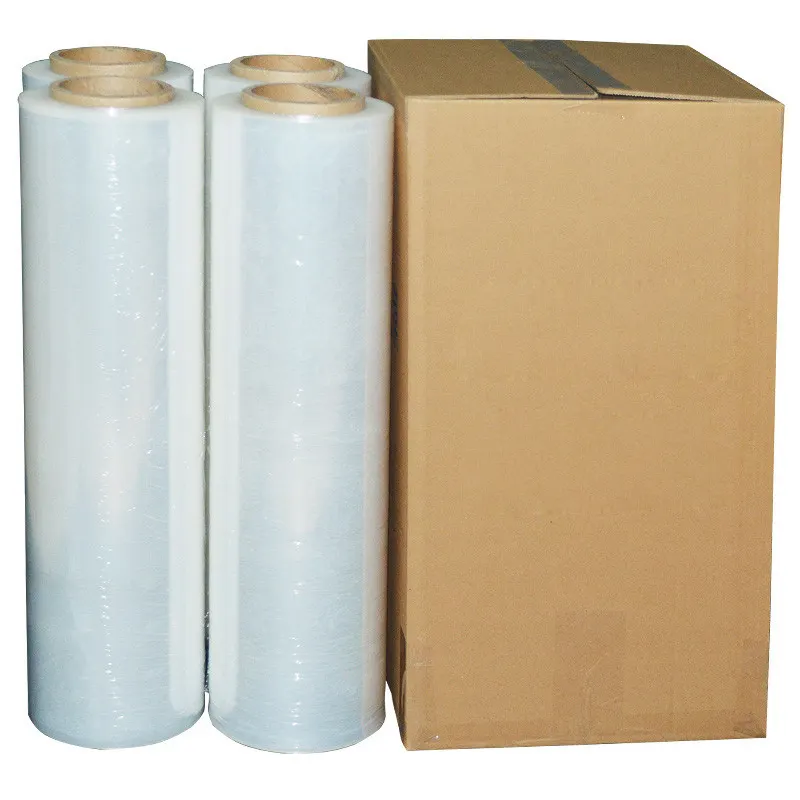 18 "Stretch folie Wrap 1200ft 500% Stretch Clear Cling Langlebige Haft verpackung Moving Packaging Hochleistungs-Schrumpf folie