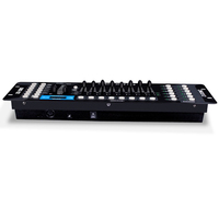 Contrôleur DMX 192 canaux DMX 512 pour système DJ, console de lumière de scène à tête mobile, 192 canaux pour équipement de discothèque