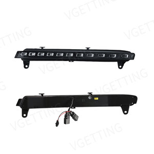 Parachoques delantero para coche, Luz Led DRL de circulación diurna, antiniebla, impermeable, 4L0953041 4L0953042, para <span class=keywords><strong>Audi</strong></span> <span class=keywords><strong>Q7</strong></span>, 2006, 2007, 2008, <span class=keywords><strong>2009</strong></span> - Product Image 1