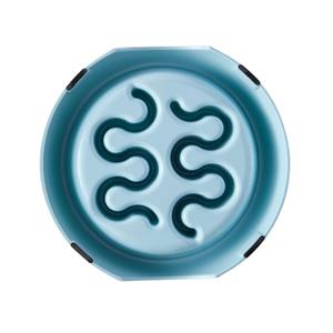 Bol à alimentation lente pour animaux de compagnie avec design labyrinthe surélevé, antidérapant et stable pendant l'utilisation - Product Image 3