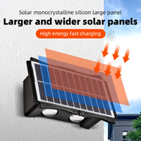 Lampe LED solaire pour la maison, lampe de jardin solaire étanche/lampe solaire extérieure/lampe murale solaire/lampes solaires d'extérieur