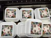 PRY-691S Ricoh Print Head Printer Inkjet Flatbed Baru Otomatis Single Pass Tinta UV untuk Pencetakan Langsung ke Kemasan Kotak Kertas
