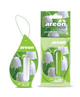AREON Parfum Liquide pour Voiture Désodorisant Charmant Clip en Plastique Noir Effet Cristal Longue Durée 3D 5 ml