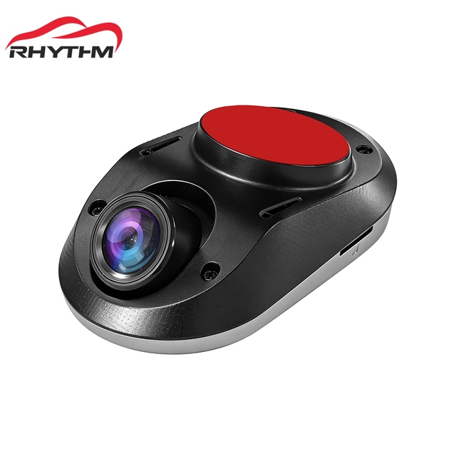 Rhythm Round Design 140° Wide Angle Front Dash Cam 1080p Hd Adas Night Vision Usb For Android Car