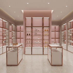 New Design Clothing <b>Display</b> <b>Cabinets</b> & Shelving Units | Custom Apparel Showcase Fixtures for Fashion Retail Stores and Boutiques - Product Image 4
