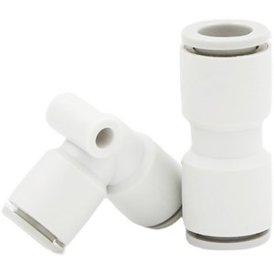 Qingze Pneumatic Fittings <b>Quick</b> Plug <b>Connector</b> 08 Elbow 90 Degree Bend Plastic Air Hose Adapter for 0.2-1MPA Pressure - Product Image 1