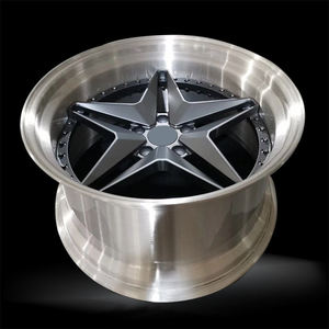 1-Piece Satin Black Forged <strong>Wheels</strong> Deep Dish Alloy Rims 5x114.3 5x120 <strong>4x100</strong> 5x108 6x139.7 for Supra GT-R Mustang C7 C8 - Product Image 6