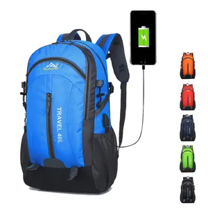 Black school bag new models for school bag backpack with usb port