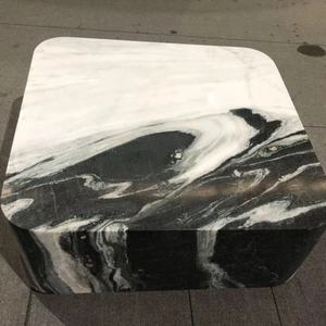 Luxury Custom Modern Home Furniture White <b>Marble</b> Coffee <b>Table</b> for Living Room - Product Image 3