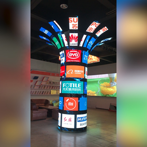 P3 écran d'affichage LED Flexible, Module d'affichage publicitaire LED incurvé pour intérieur p1.667 p1.86 p1.875 p2 p2.5 p3 p4 p5 - Product Image 6