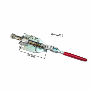 GH-36020 F <b>Clamp</b> Steel Adjustable Industrial <b>Clamp</b> 150mm Metric Galvanized - Product Image 4