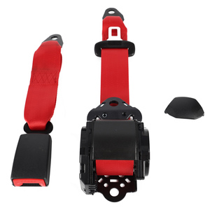 Cinturón de Seguridad Deportivo de Alta Calidad en Oferta, Cinturón de Seguridad para Asiento de <span class=keywords><strong>Coche</strong></span> de Metal ABS <span class=keywords><strong>TAKA</strong></span> JDM de 3 Puntos, de Acero y Poliéster Negro, con Logotipo Personalizado Mingke - Product Image 1