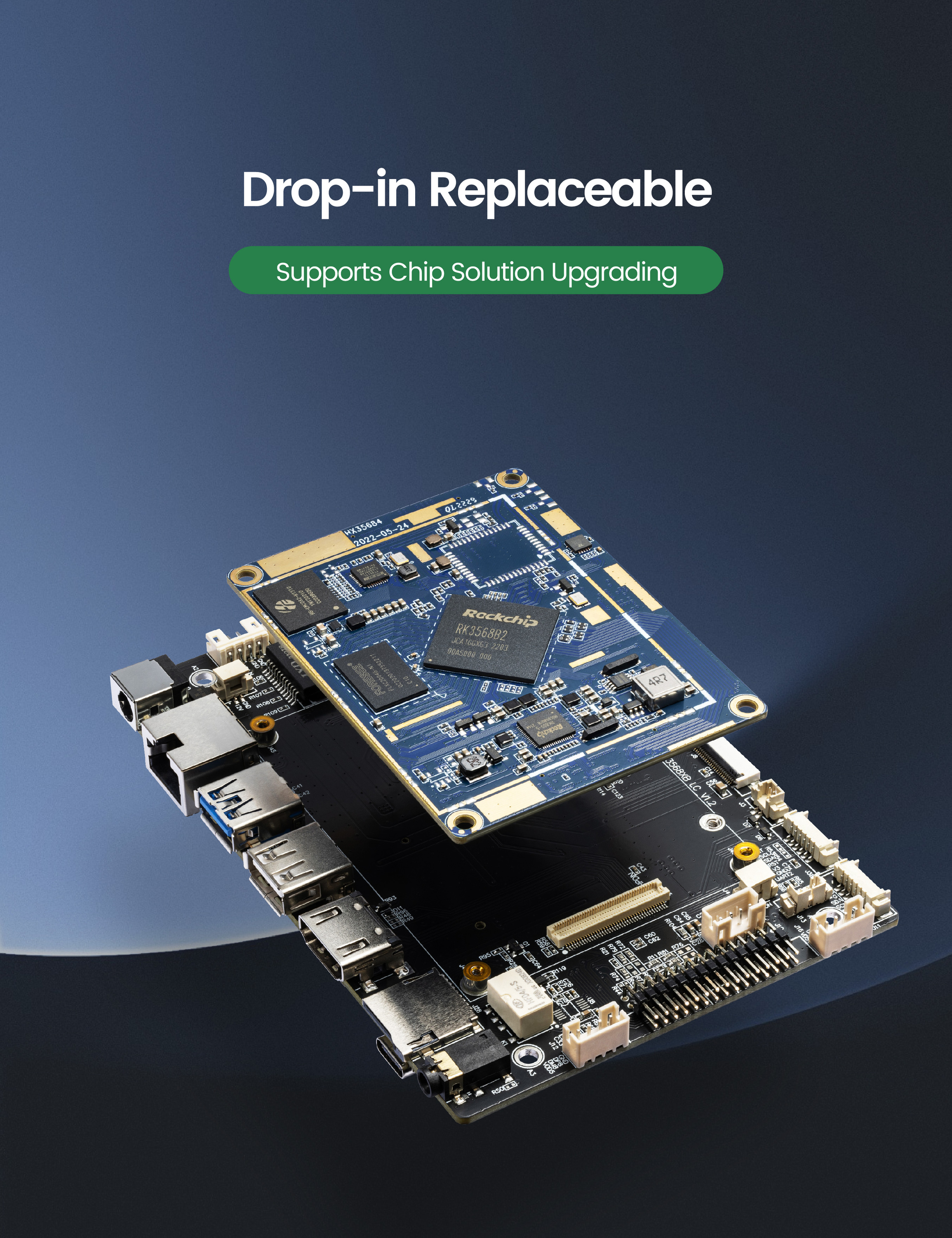 Rockchip RK3588プロセッサを搭載ARM開発ボード？　ジャンク品 Rockchip RK3588 Octa Core 8K Arm Board - 32GB Ram Capacity