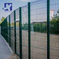 Modern Welded Wire Mesh Security <strong>Fence</strong> System Y <strong>Post</strong> 3D Curved Steel <strong>Fence</strong> Panels for Outdoor Protection