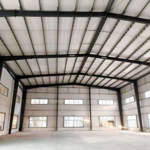Prefab Heavy Welded Portal <b>Frame</b> Prefab Steel Building Low Price for Big Warehouse Industrial Greenhouse - Product Image 4