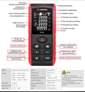 Nouveau télémètre <span class=keywords><strong>Laser</strong></span> télémètre 80m télémètre <span class=keywords><strong>Laser</strong></span> numérique ruban à mesurer outil mètre ruban à mesurer - Product Image 5