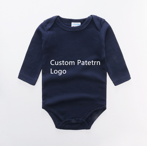 Body de Algodón de Manga Larga para Bebé Recién Nacido con Logotipo Personalizado, Ropa Tipo Mameluco para Infante - Product Image 2