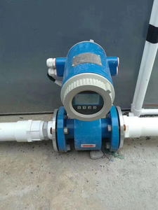 Débitmètre magnétique, transmetteur de débit électromagnétique à montage sur bride, débitmètre de liquide industriel pour l'eau des conduites - Product Image 4