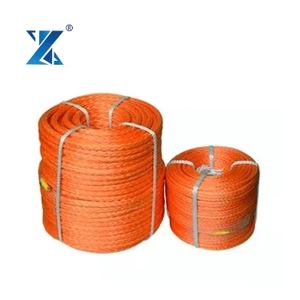 Corde de élingue de treuil haute résistance durable 3/8/12 <span class=keywords><strong>brins</strong></span> UHMWPE HMPE - Product Image 1