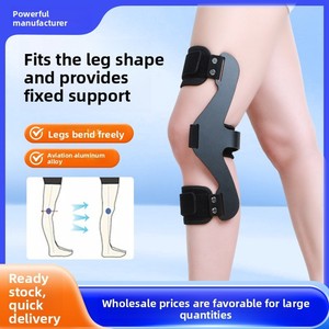 Attelle de genou réglable pour hyperextension, orthèse de soutien pour genou <span class=keywords><strong>recurvatum</strong></span>, immobilisateur de genou pour hémiplégie post-AVC - Product Image 5
