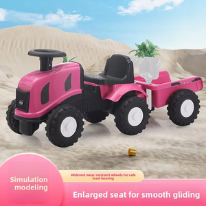 Nouveau <span class=keywords><strong>Tracteur</strong></span> <span class=keywords><strong>Jouet</strong></span> Géant en Plastique avec Seau, Véhicule de Construction Porteur à Batterie, Pelle, Certifié 3C, pour Enfants de 1 à 4 Ans - Product Image 2
