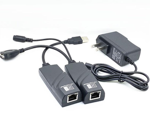 Câble d'extension <span class=keywords><strong>USB</strong></span> 2.0 <span class=keywords><strong>avec</strong></span> <span class=keywords><strong>port</strong></span> <span class=keywords><strong>Ethernet</strong></span> de 100 mètres Câble d'extension RJ45 pour caméra Clavier Souris - Product Image 5
