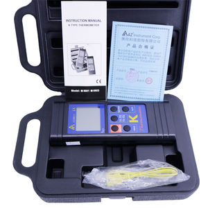 AZ8803 Handheld Digital Dual K Thermometer <b>ABS</b> Material Thermocouple Thermometer Dual Channels 2.5x Sampling Rate Per Second ODM - Product Image 1