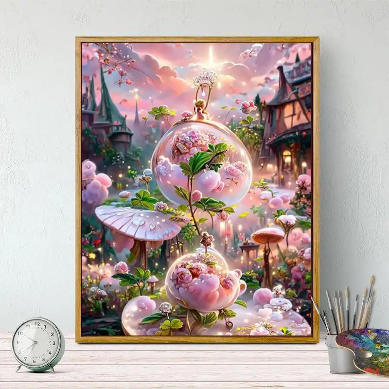 Wholesale 40*50cm acrylic paint by numbers Home Decor Wall Art Digital Painting oil painting