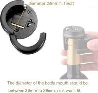 Svt — serrure de bouteille de vin, accessoire de vin, pour garder à crochet des mains, garde le vin frais, YH9075
